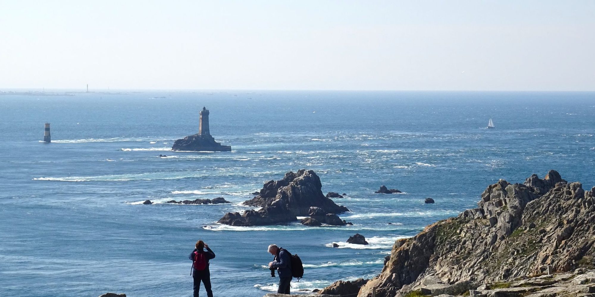 La côte du Finistère au couchant